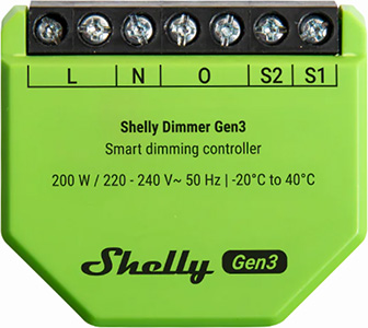 Shelly Dimmer Gen3